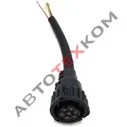 Разъем гнездовой 71227715B байонетный AMP-7*1,5 Din-bayonet (розетка) 7-ми контактный (прямой) ТАС-680080