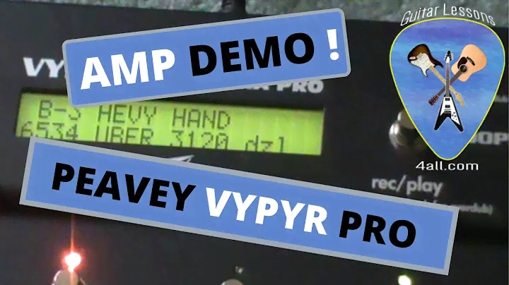 Peavey Vypyr 100 Pro Демо. Какой звук не может получить этот усилитель? Ничего, что я слышу, проверьте это!