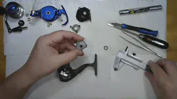 Катушка Mifine Ice 100F - разбор+апгрейд своими руками.