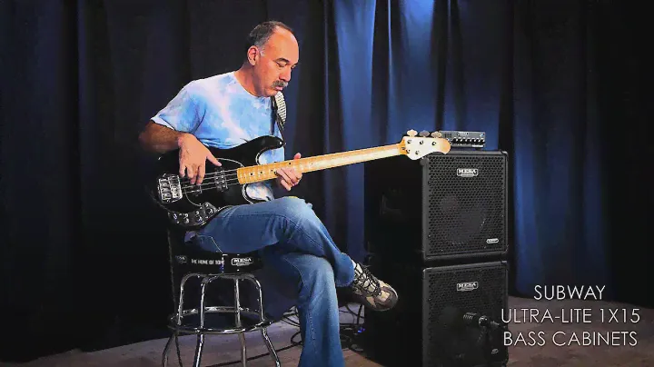 MESA® Subway® D-800™ Bass Amp & Ultra-Lite 1x15 – Sabre Bass Slap w/ Bobby Vega
