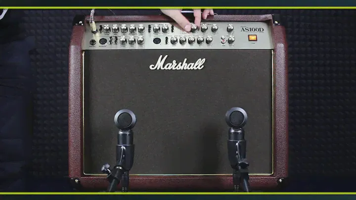 Комбоусилитель для электроакустической гитары MARSHALL AS100D