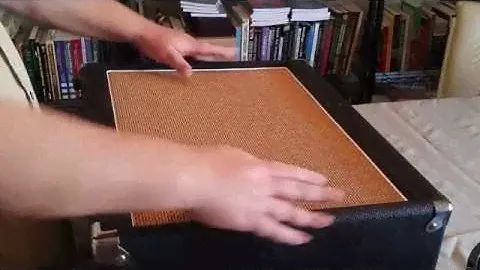Speaker Swap on Tech 21 Trademark 60 Amp