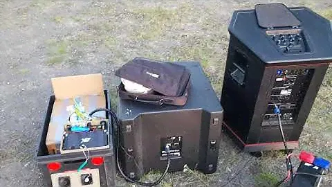 Teufel Rockster und LD systems Stinger 15g3