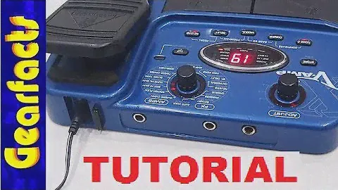 Behringer X V-Amp tutorial. How to use it.