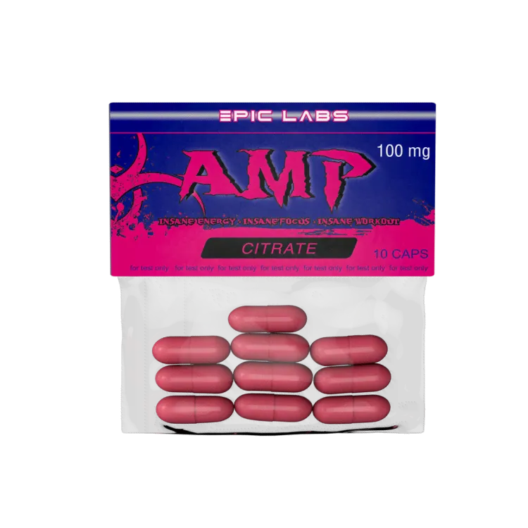 Epic Labs AMP Citrate 100 мг 10 кап-0
