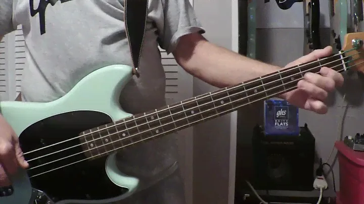 Sleepy Time Time--Cream--Drums + Bass Guitar--LY-ROCK Tone Monster Amp DI--Vintera Bullet Pickups