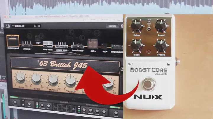 Бустим софтовый плагин педалью NUX Boost Core Deluxe