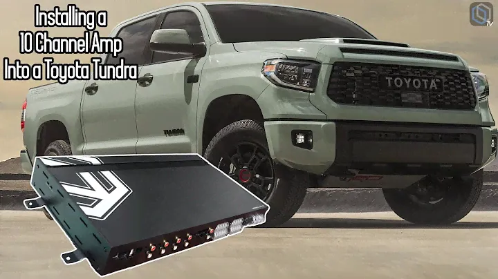 Installing a 10 Channel Amp into a Toyota Tundra