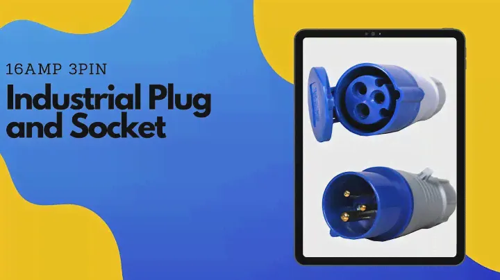 Industrial Pug and Socket 16Amp 3pin Male and Female