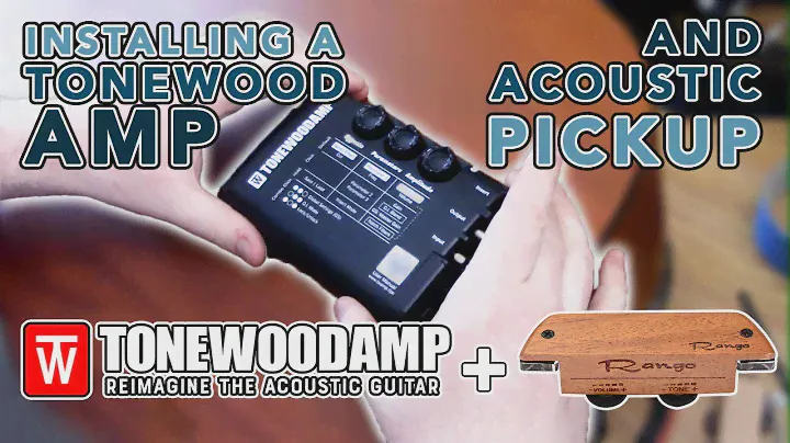 Installing the Tonewood Amp and a Pickup on My Acoustic Guitar