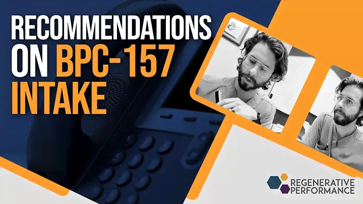 Recommendations on BPC-157 Intake