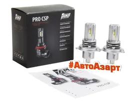 Лампа LED AMP CSP PRO H4 (компл)