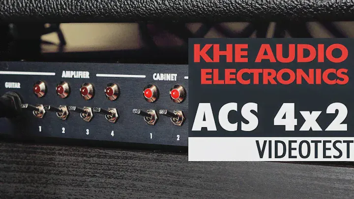 KHE Audio Electronics ACS 4x2 | How I ever lived without it? | Amp-Cab Switcher