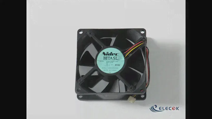 Nidec D08A-24PU 29B 24V 0.10A 3wires cooling fan