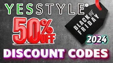 🛍️ Want YESSTYLE DISCOUNTS? Watch This Now! 🚨 YesStyle Black Friday 2024: Deals Up to 50% OFF!