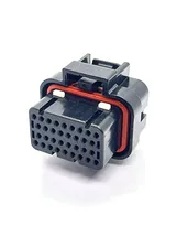 AMP 4-1437290-1. Разъём 4-х рядный 34 pin серии SuperSeal 1.0 (корпус)