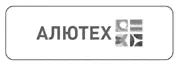 Наклейка &amp;amp;amp;amp;amp;quot;Алютех&amp;amp;amp;amp;amp;quot; (объемная) R7010563 - 7010563 для роллет (рольставен)-0