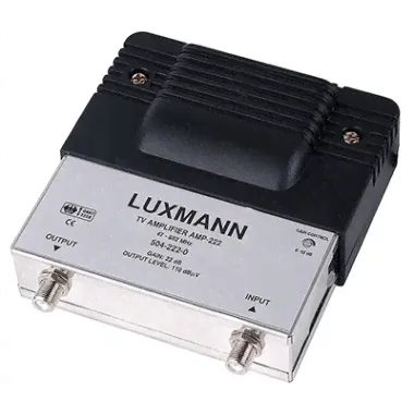 ТВ усилитель LUXMANN AMP-222 (22Дб МВ+ДМВ с рег. корпус с БП) 504-222-0-0