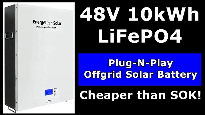 Солнечная батарея LiFePO4 мощностью 10 кВтч, 48 В, Plug-N-Play по цене 0,38 долл. США за Втч: полный демонтаж и проверка емкости