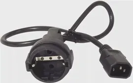Кабель электрический APC Power Cord [IEC 320 C14 to CEE 7/7(Schuko) Receptacle] - 10 AMP/230V 0.61 Meters