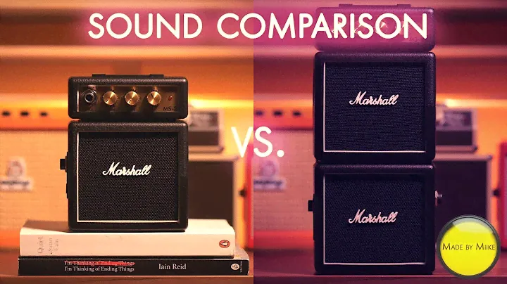 MARSHALL MS-2 vs. MARSHALL MS-4 (Sound Comparison, No Talking!)