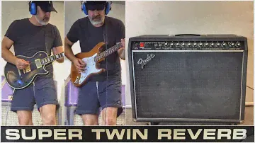 Brutal 180W Fender Super Twin Reverb - One of the best amps EVER!