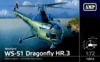 AMP 72013 Вертолет Westland WS-51 Dragonfly HR.3 1/72