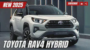 Редизайн Toyota RAV4 Hybrid 2025 года — самый мощный внедорожник! Лучший будущий автомобиль