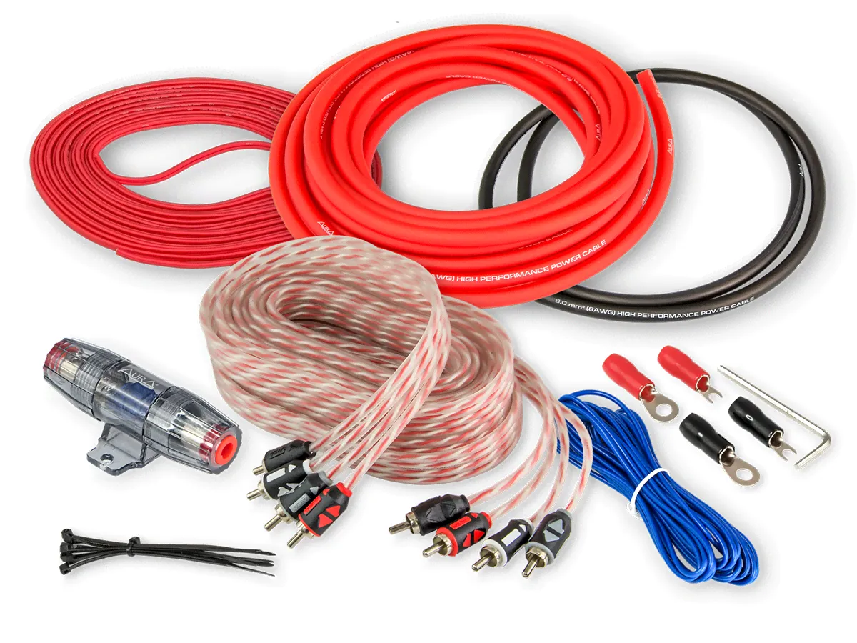 Aura AMP-2408 Комплект кабелей для усилителя-0