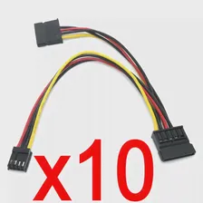 10 шт. Гибкий 4pin AMP/ TE 171822-4 на 2 SATA 15-контактный Разъемный кабель питания для CM4 IO