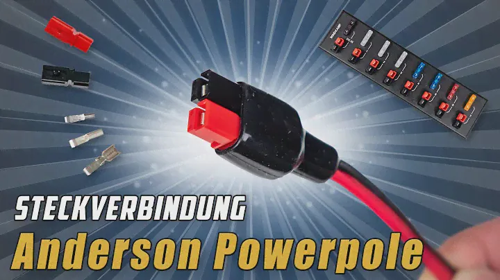 Anderson Powerpole Stecker 🔌 Steckverbindung im Amateurfunk