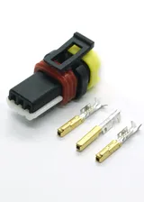 AMP 936527-2. Разъём гнездовой 3 pin. Корректор фар.