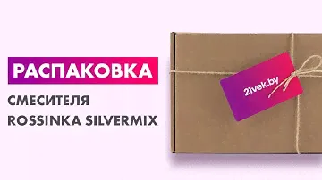 Распаковка — Смеситель Rossinka Silvermix RS29-33
