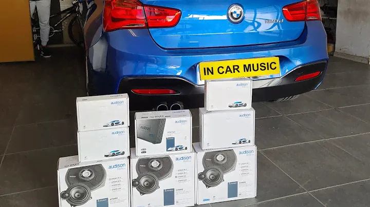 BMW 1 SERIES AUDIO UPGRADE BY AUDISON - 2-way component speakers, 2 X 8" under seat sub & AP8.9 amp