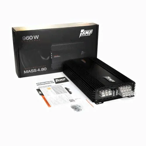 Усилитель AMP MASS 4.80 / Усилитель для авто-0