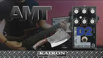 Pedal AMT D2 Legend Amp - Kairon Music Test