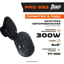 Акустика коаксиальная AMP PRO (MD) 693, PRO (MD) 693