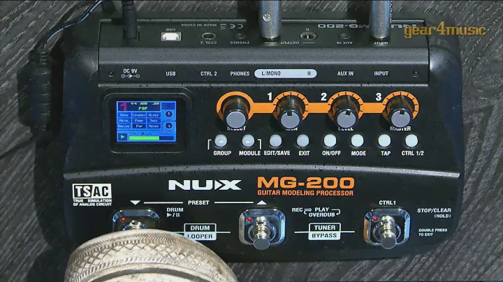 NUX MG-200 Multi Effects Pedal
