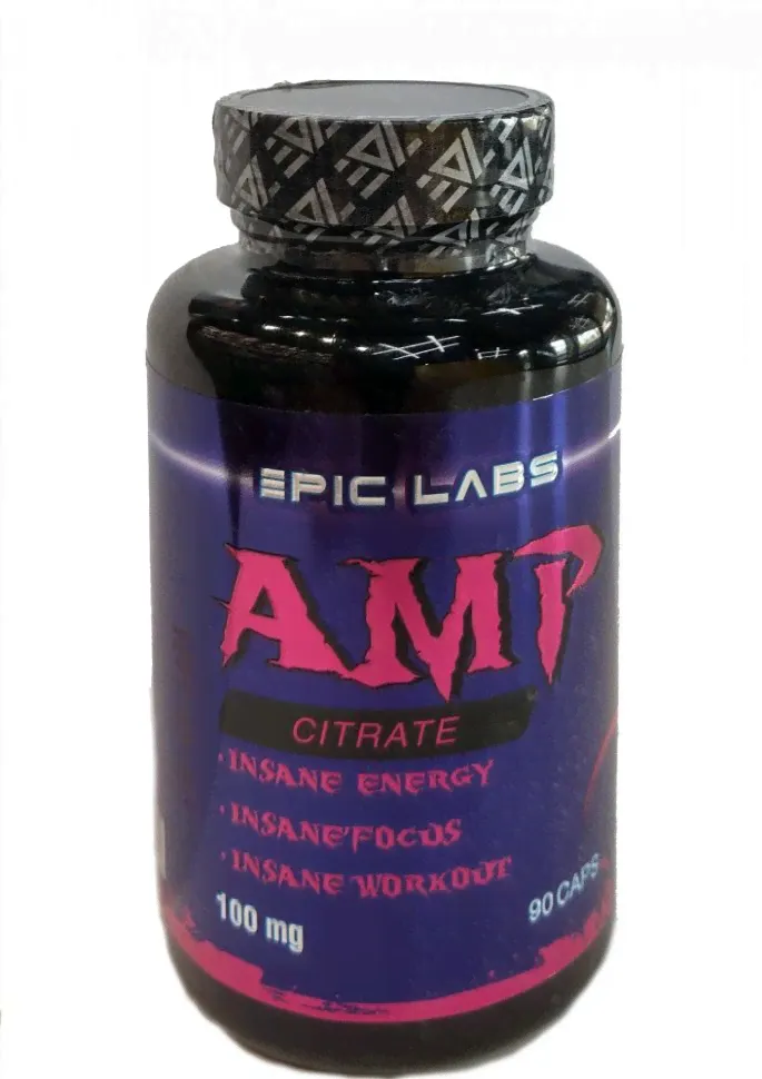 EPIC LABS AMP Citrate 100mg (90 капсул)