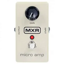 Dunlop MXR micro amp M133 гитарный эффект booster
