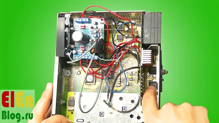 BM54 меняем усилитель в штатной магнитоле на TDA7850.