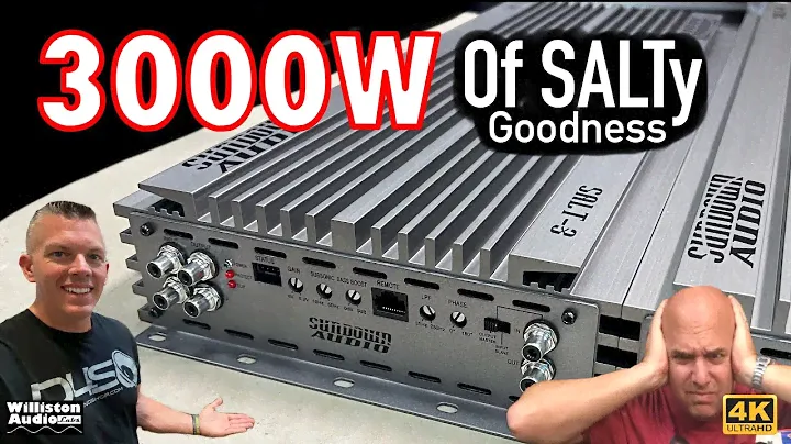 Sundown Audio SALT 3 Amp Dyno Test 3000W [4K]