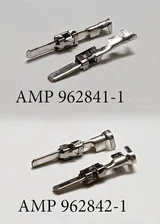 AMP 962841-1 ; АМР 962842-1. Контакт штыревой лира 2,8 мм с центральным расположением контакта