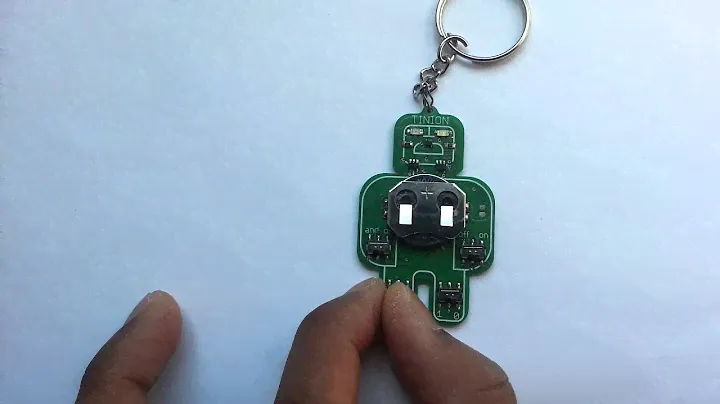 TINION Logic Key chain PCB Art work