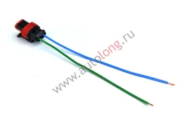 Характеристики товара Разъем габарита с проводами AMP (Овальный) 282080-01