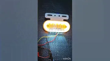 Фонарь габаритный с подсветкой колёс sq7008