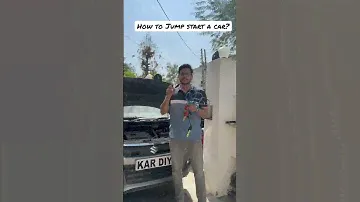 Musibat Mein Bahut Kaam Ayega 💁🏻💁🏻 How To Jump Start A Car? #jumpstart #carbreakdown #deadbattery