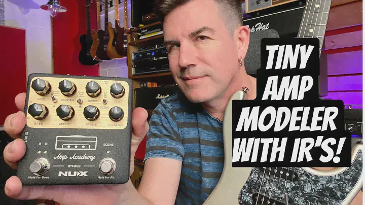 TINY STOMPBOX AMP MODELER с ИК-подсветкой! АКАДЕМИЯ NUX AMP