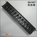 Belnet 19-дюймовый статив 1U сети стойку кабель Управление 12 киосков Пластик Рамка линии организаторы Panduit Тип для патч панель AMP (art.: 789edd154)