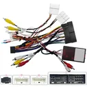 Комплект проводов для установки магнитолы в Hyundai, Kia 2013+ (основной, CAN, 2*CAM 24pin, AMP) Тип4 в Екатеринбурге